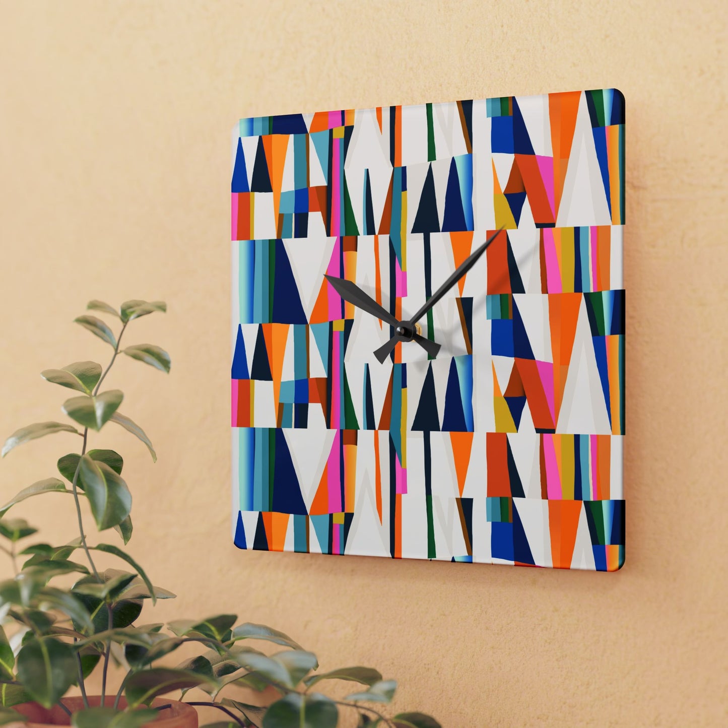 Bula Masi Acrylic Wall Clock