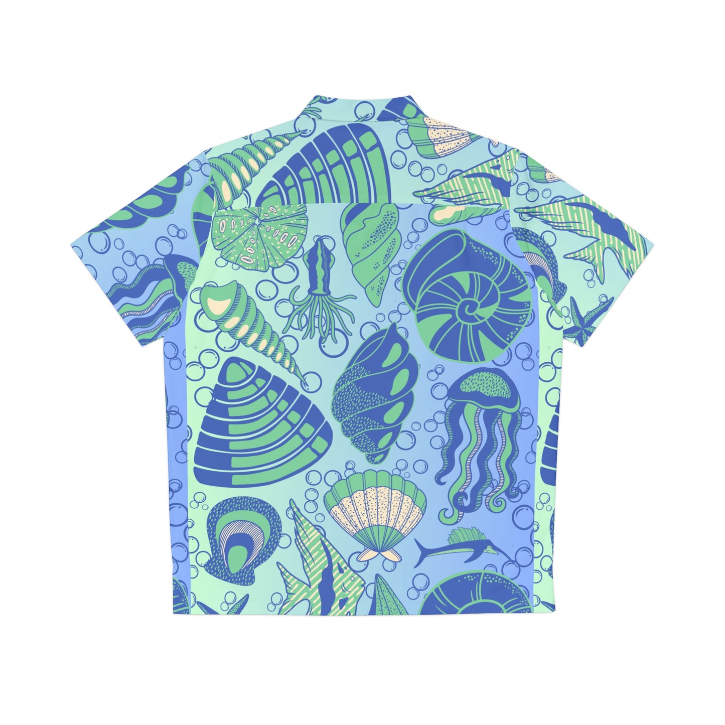 Bula Shirt Sealife (Aqua) Print