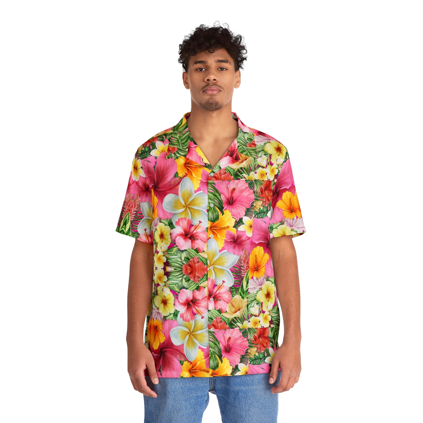 Bula Shirt Hibiscus Print
