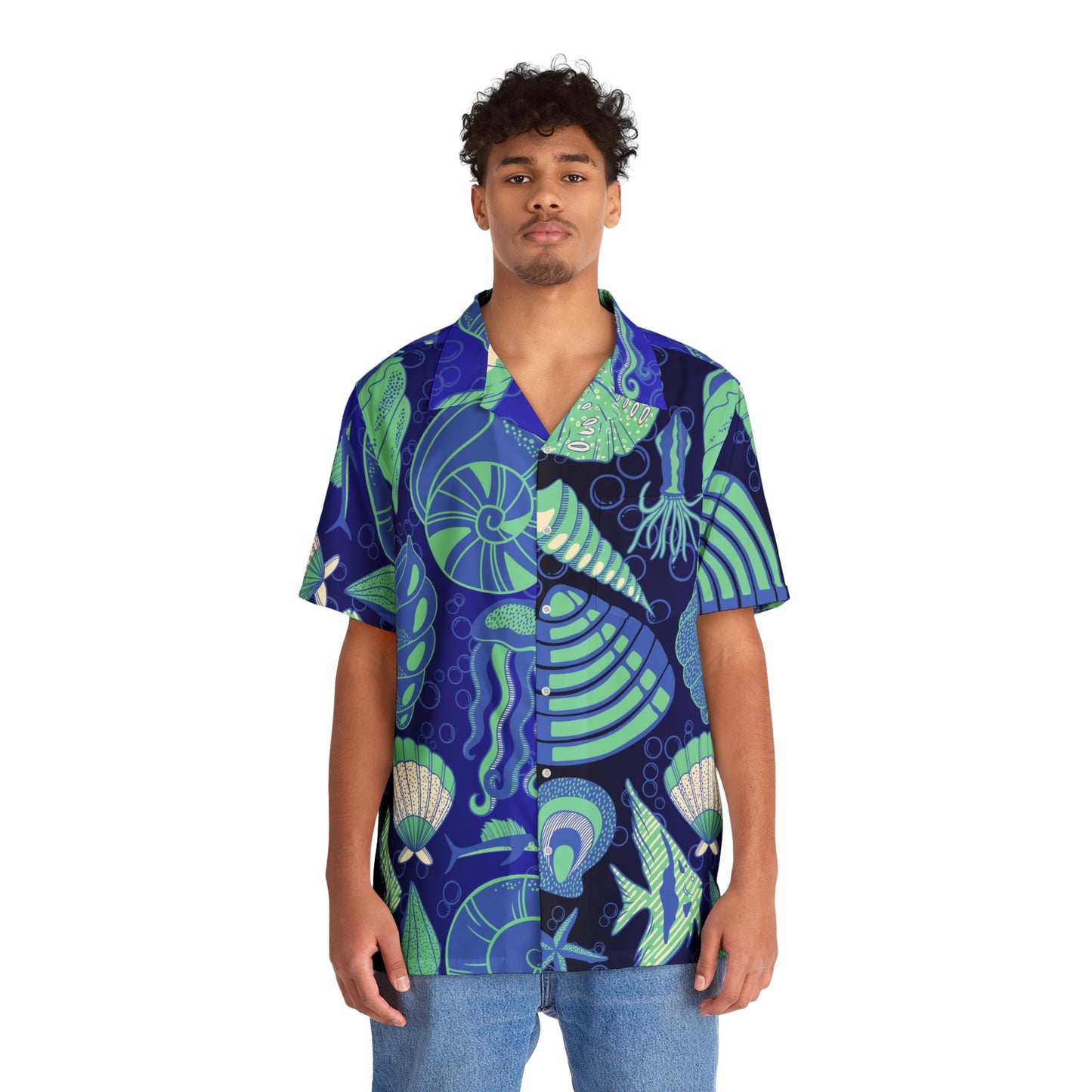 Bula Shirt Sealife (DeepBlue) Print