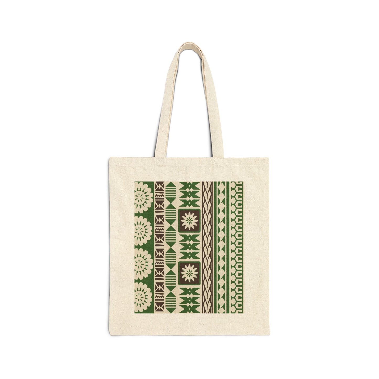 Bula Tapa Cotton Canvas Tote Bag