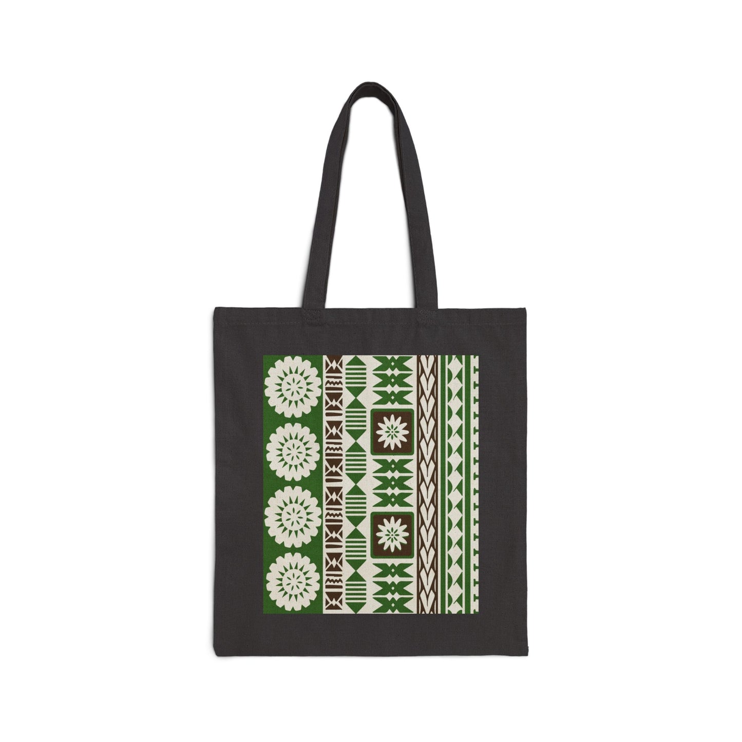 Bula Tapa Cotton Canvas Tote Bag
