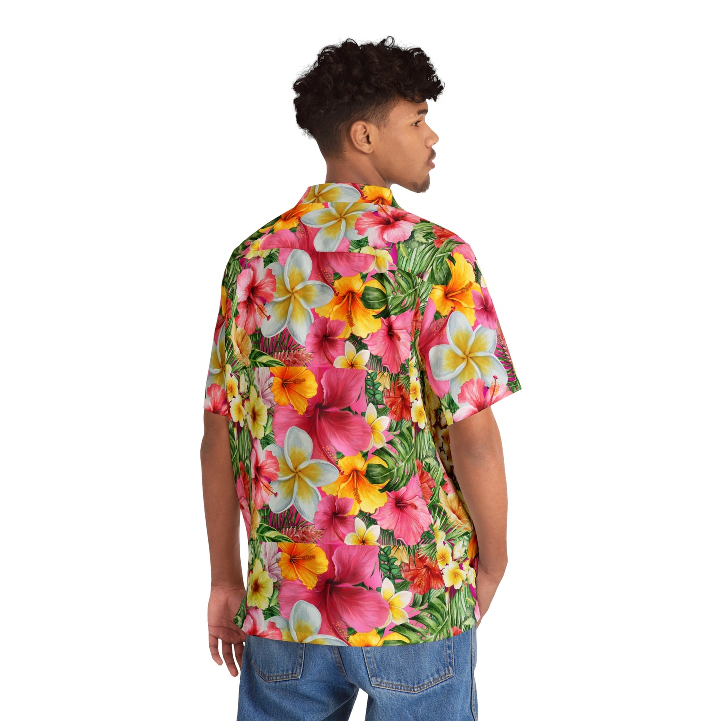 Bula Shirt Hibiscus Print