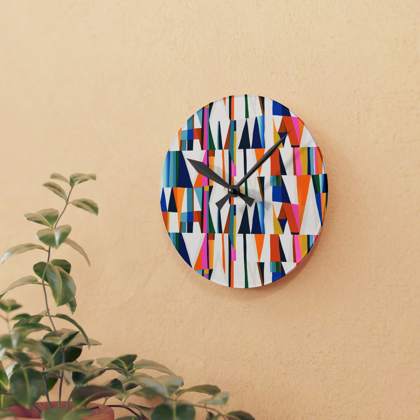 Bula Masi Acrylic Wall Clock