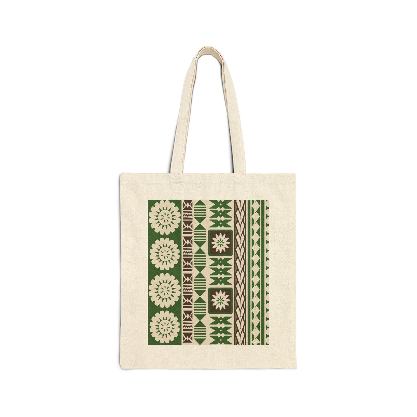 Bula Tapa Cotton Canvas Tote Bag