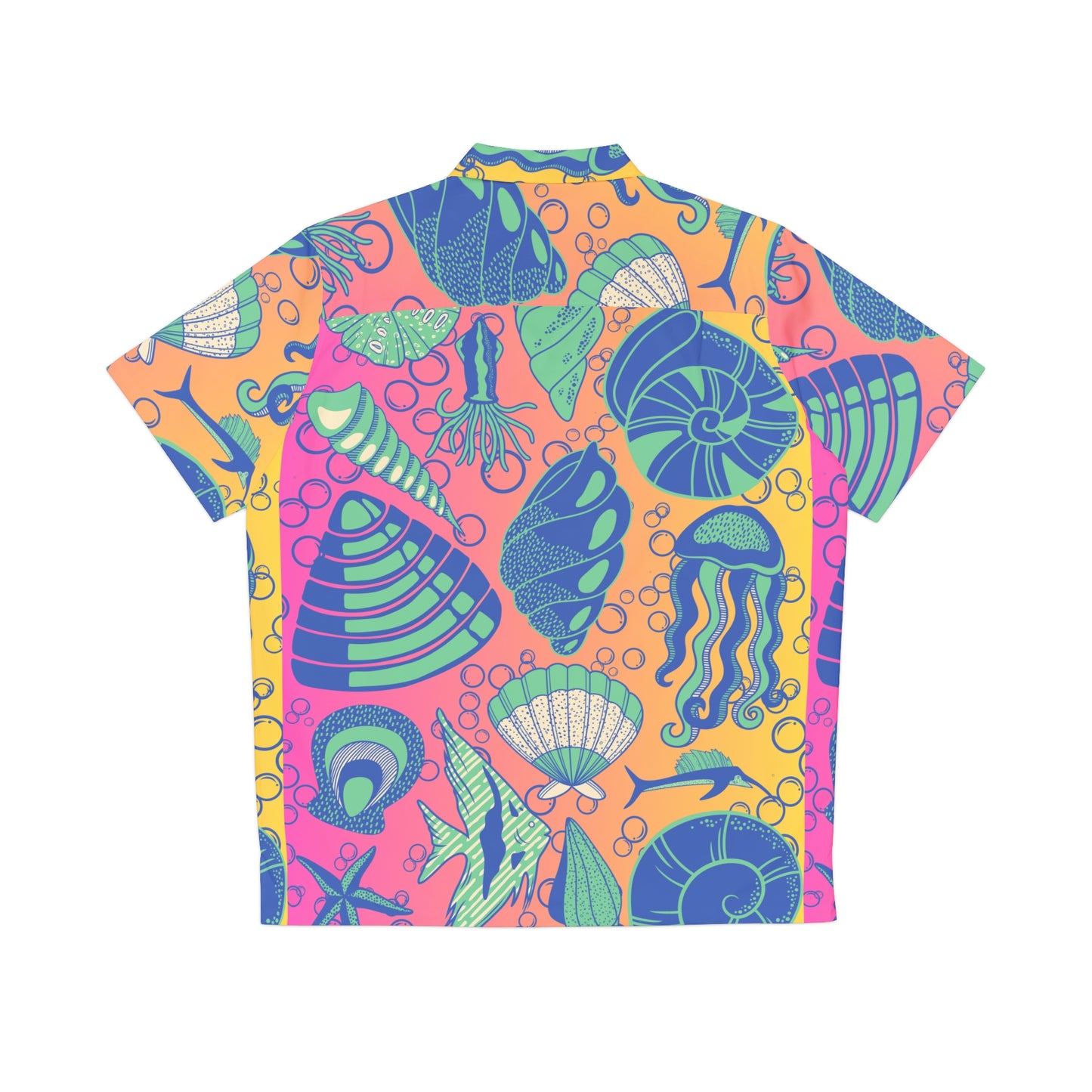 Bula Shirt Sealife (Peach) Print