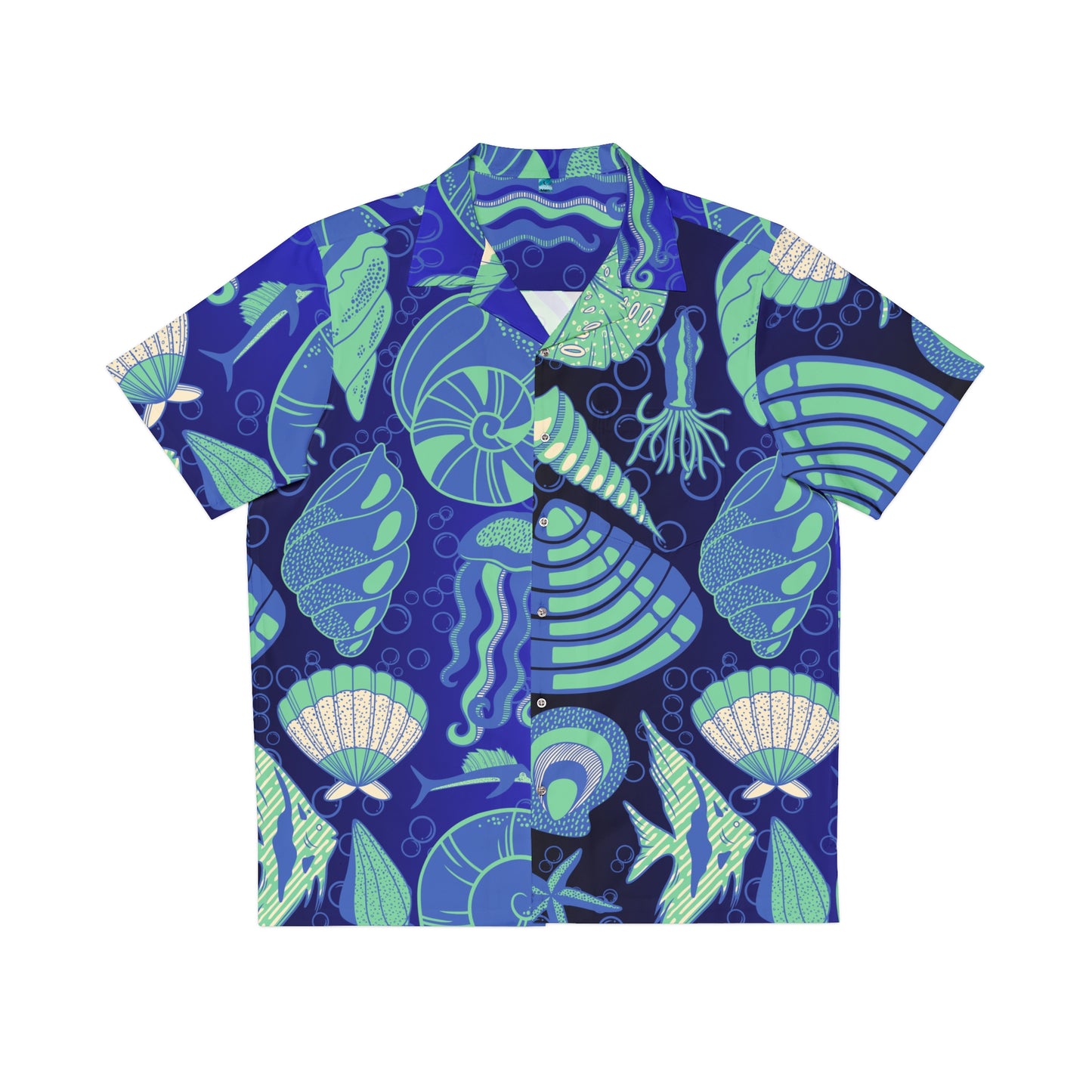 Bula Shirt Sealife (DeepBlue) Print