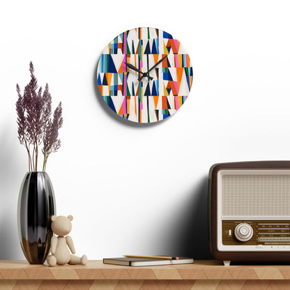Bula Masi Acrylic Wall Clock