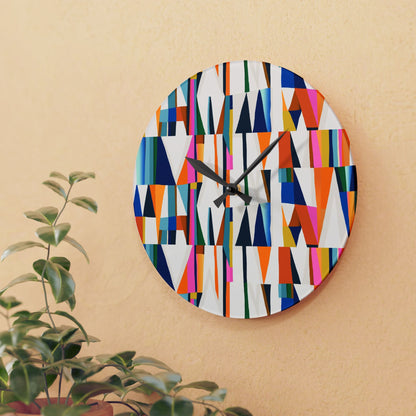Bula Masi Acrylic Wall Clock