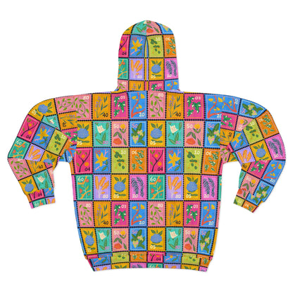 Bula Unisex Zip Stamp Hoodie