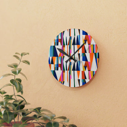 Bula Masi Acrylic Wall Clock